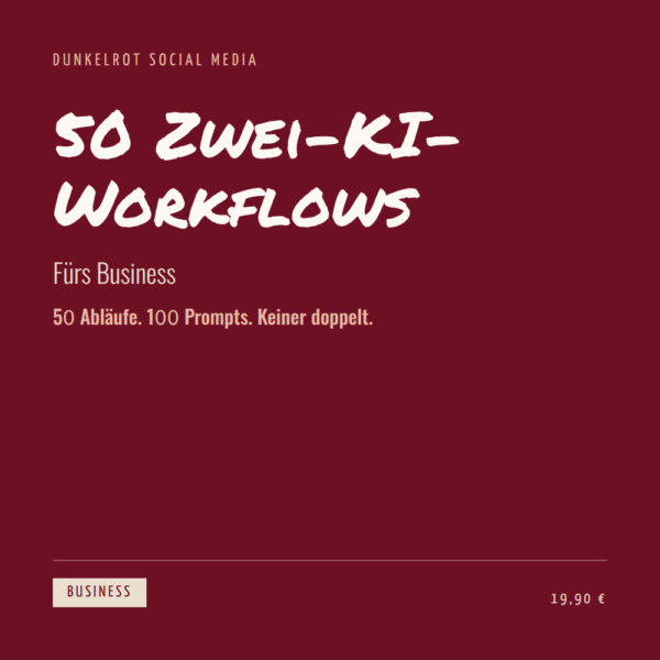 50 Zwei-KI-Workflows fürs Business